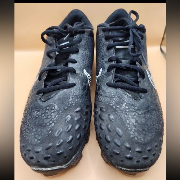 Nike fastflex hyperdiamond 2 women’s black cleats size 7.5 - Picture 3 of 5